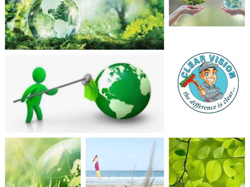 Environmentally friendly exterior cleaning service